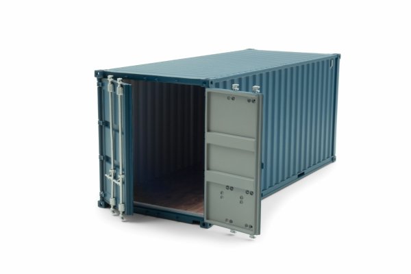 20 Fuß-Seefrachtcontainer – blau, 1:32