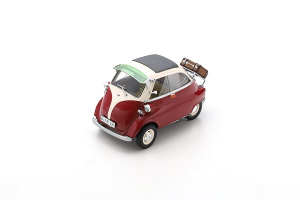 BMW Isetta Export "Holidays" with closed softtop, 1:18
