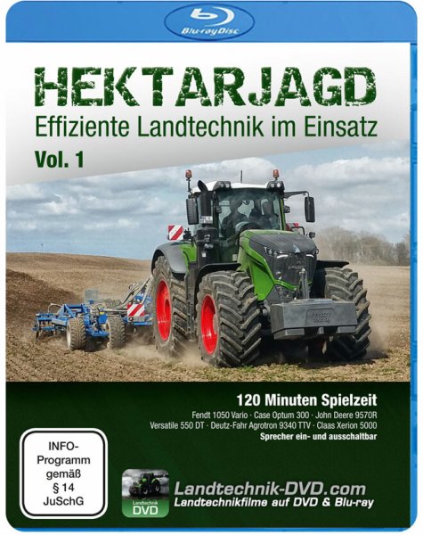 Hektarjagd Vol .1 – Effiziente Landtechnik im Einsatz (Blu-ray)
