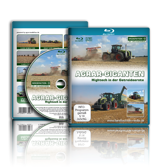 Agrar-Giganten – Hightech in der Getreideernte (Blu-ray)